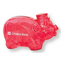 Translucent Red Smash-It Piggy Bank